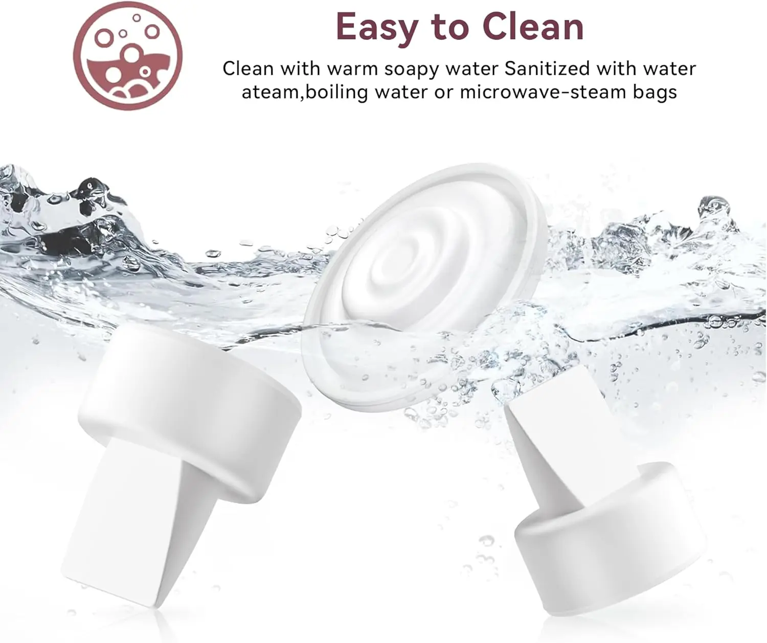 Piezas de extractor de leche para Spectra, reemplazar tubos de válvulas de pico de pato, membrana protectora de reflujo para Spectra S1 S2 9 Plus Synergy Gold