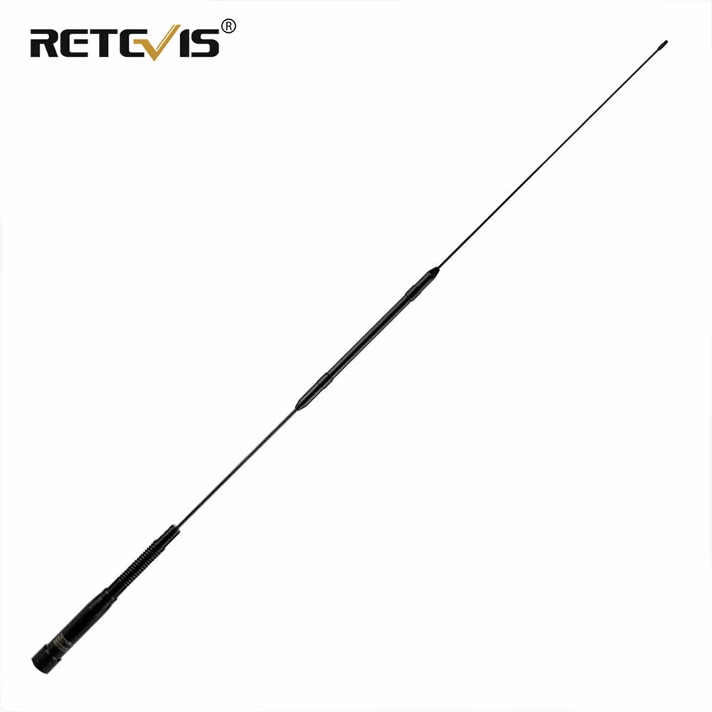 Retevis MA03 Autoantenne SL16-J 144/430 MHz VHF UHF Dual Band 2,15/5 dBi omnidirektionale Antenne für Autos Walkie-Talkie-Radio
