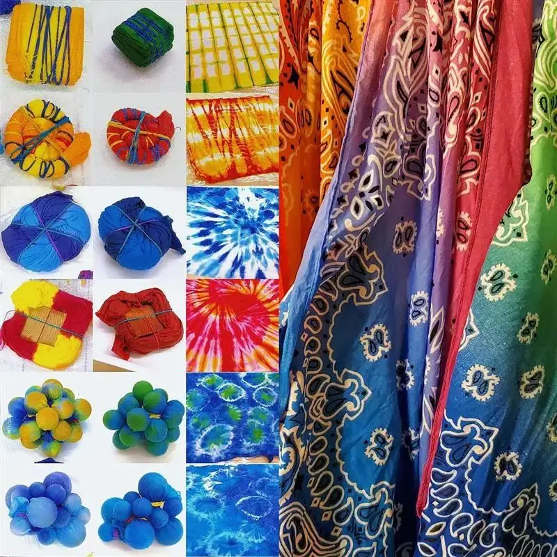 10g 24 cores tecido tintura roupas remodelado agente de coloração algodão linho jeans lona pigmento casa tie-dye artesanal suprimentos