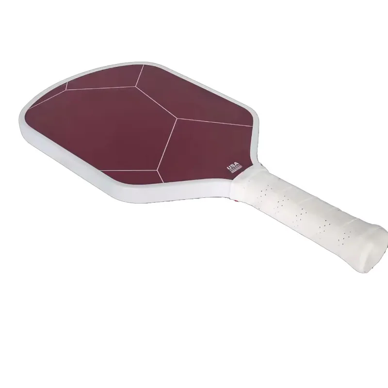 ユニボディケブラーピックルボールパドル、熱成形、ppハニカムコア、高グリットおよび回転面、16mm