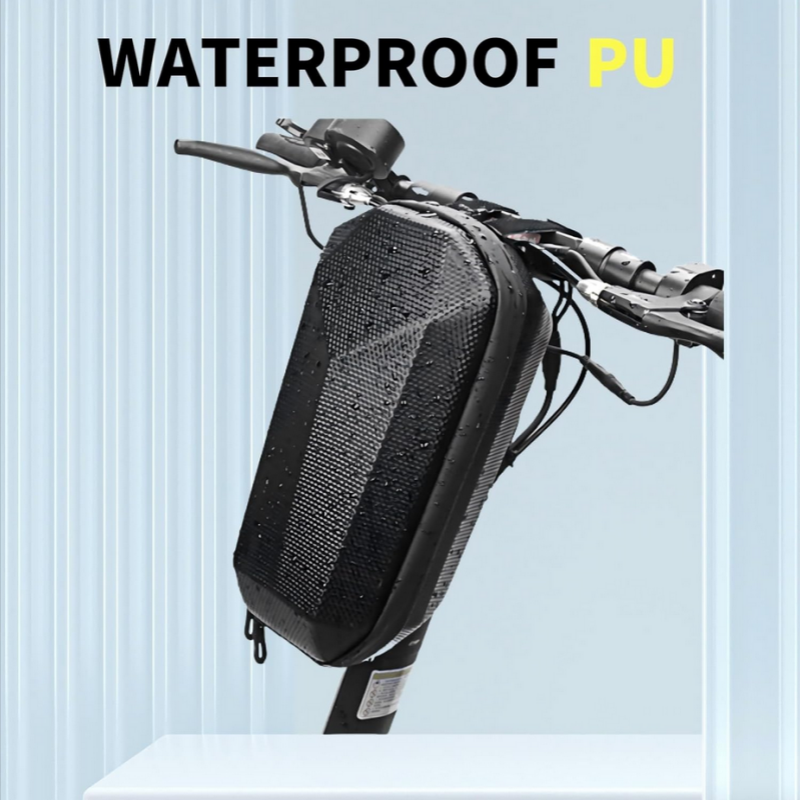 Electric Scooter Bag Storage Electric Bike Handlebar Bag Scooter Storage Bag with Large Capacity Waterproof Front Handlebar Bag