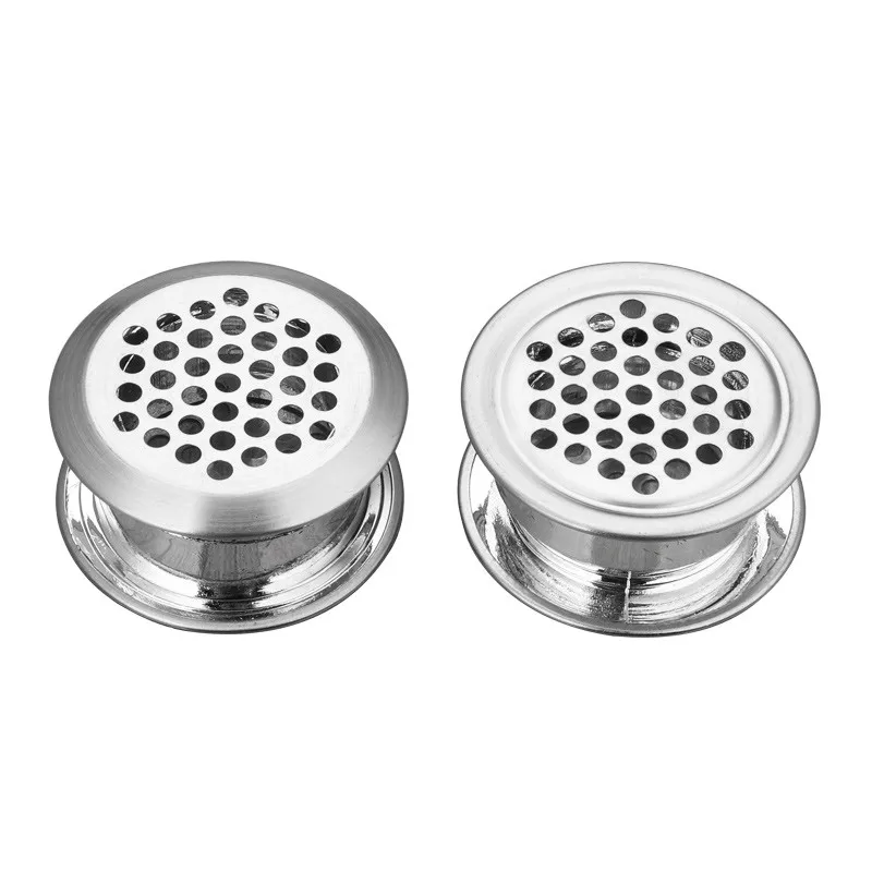 10pcs Double-sided stainless steel ventilation grilles air vent cover louver vent Hole for shoe cabinet closet Wardrobe