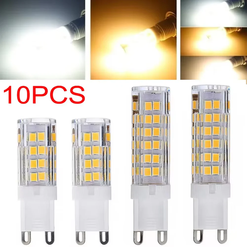 10X G9 LED Lamp 3W 5W 7W 20W AC 220V-240V LED Bulbs SMD 2835 LED G9 Light Replace 30/150W Halogen Lamp Light For Home Useful