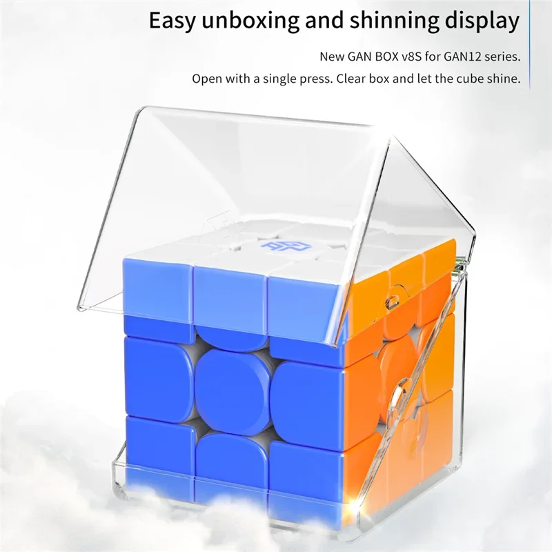 [JudyCube] GAN 12 Maglev UV 3X3 Magnetic Magic Cube 3x3x3 Professional Fidget Toys GAN12 Leap Cubo Magico Puzzle