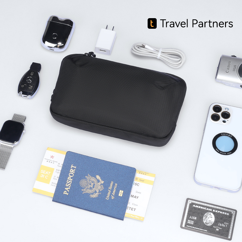 Mark ryden alça de ombro removível, bolsa de higiene pessoal para viagem à prova d'água, bolsa de armazenamento portátil multifuncional, bolsa de viagem de negócios