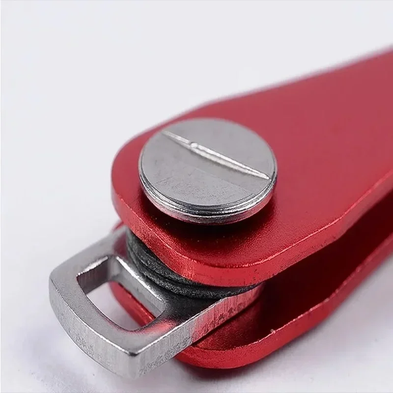 Llavero inteligente Mini llavero compacto soporte decorativo Clip almacenamiento en el hogar Clip de llave de Metal organizador de aluminio llavero al aire libre