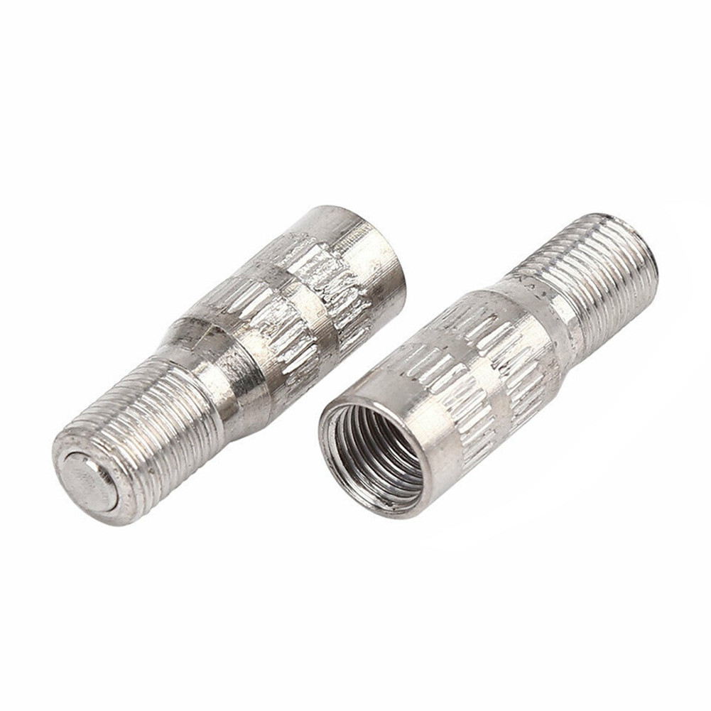 4 Buah 27Mm Universal Valve Stem Extension Krom Tire Wheel Valve Stem Cap Extension Extender untuk Mobil Truk