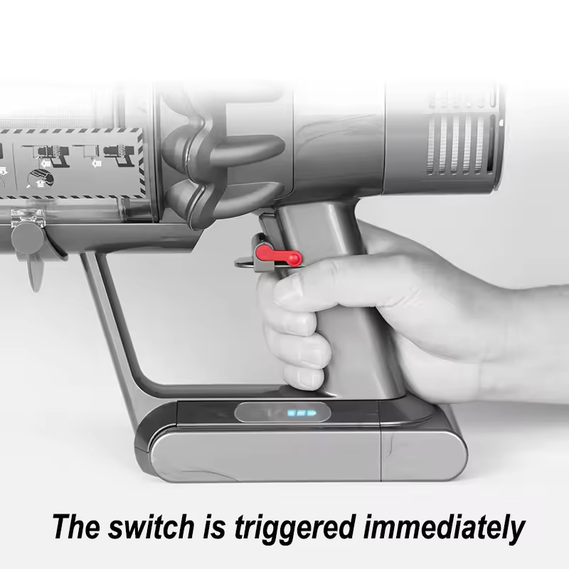 Botón de interruptor para aspiradora Dyson V6 V7 V8 V10 V11 V15, piezas de repuesto, interruptor de gatillo de encendido, bloqueo de botón