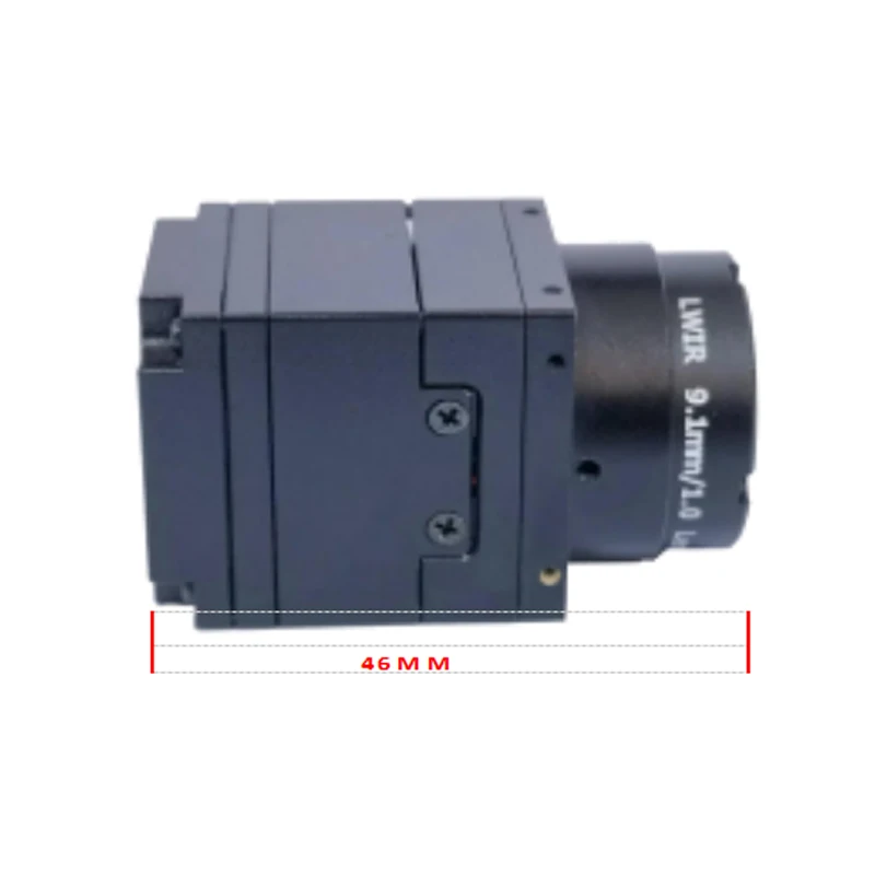 FPV Thermal Camera High Resolution 384×288 Long Distance Drone Onboard Camera Uncooled Infrared Night Vision Camera for RC Drone