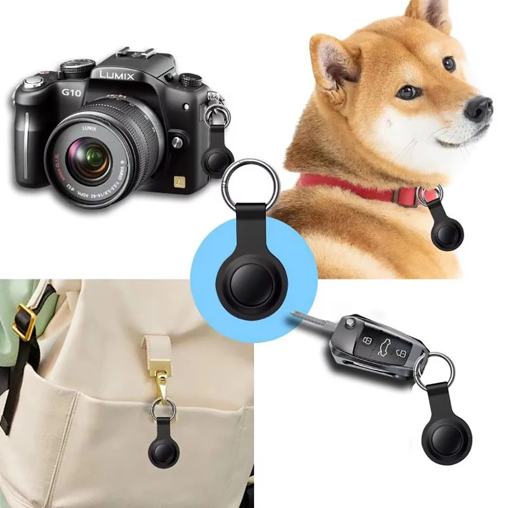 Rastreador inteligente bluetooth portátil mini dispositivo de prevenção de perda inteligente proteção animal de estimação criança idosos localizador chave para ios android telefone