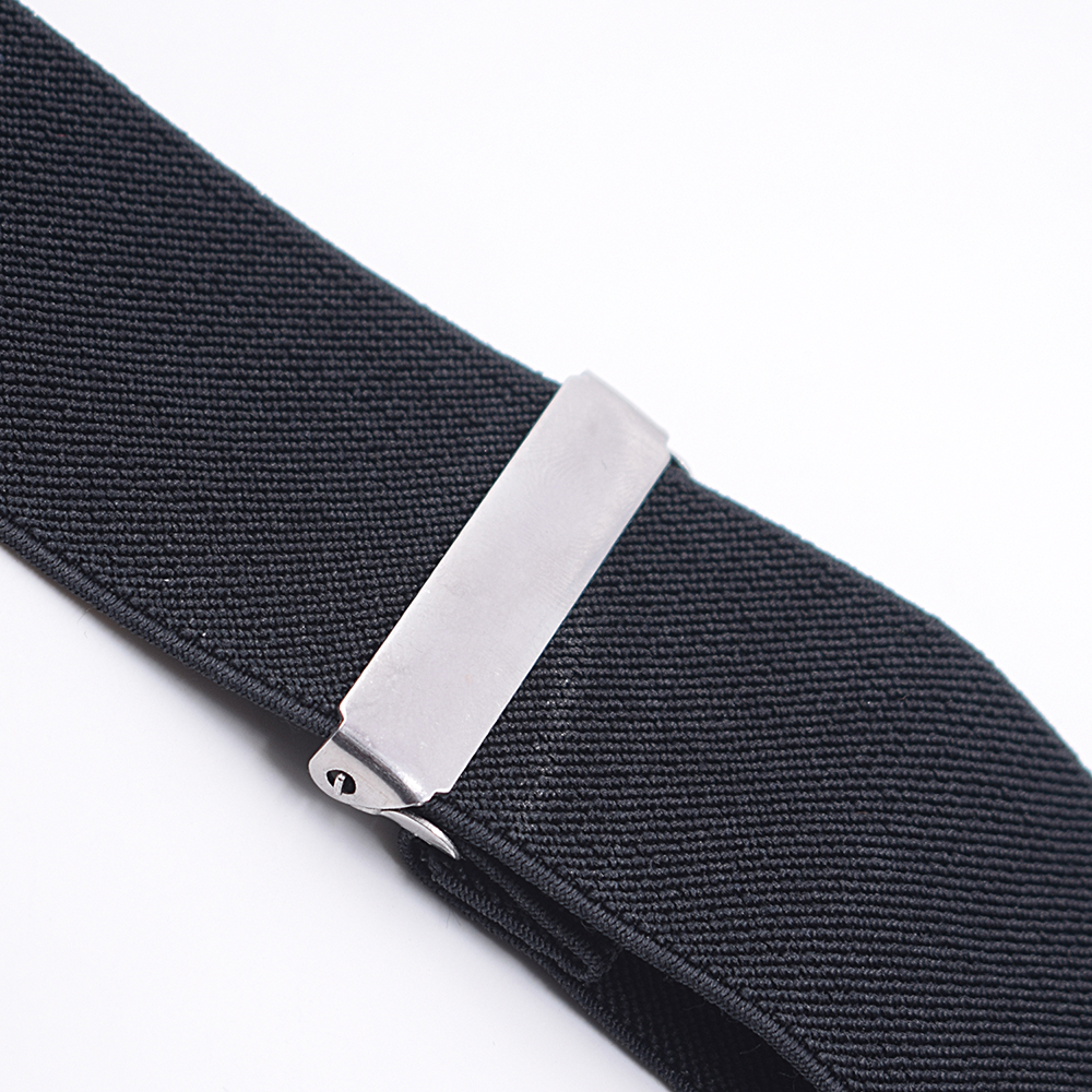 Zware Grote Size Werk Bretels Voor Mannen 5Cm/2 Inch Breed X Terug Met 4 Sterke Clips verstelbare Elastische Broek Bretels Bandjes