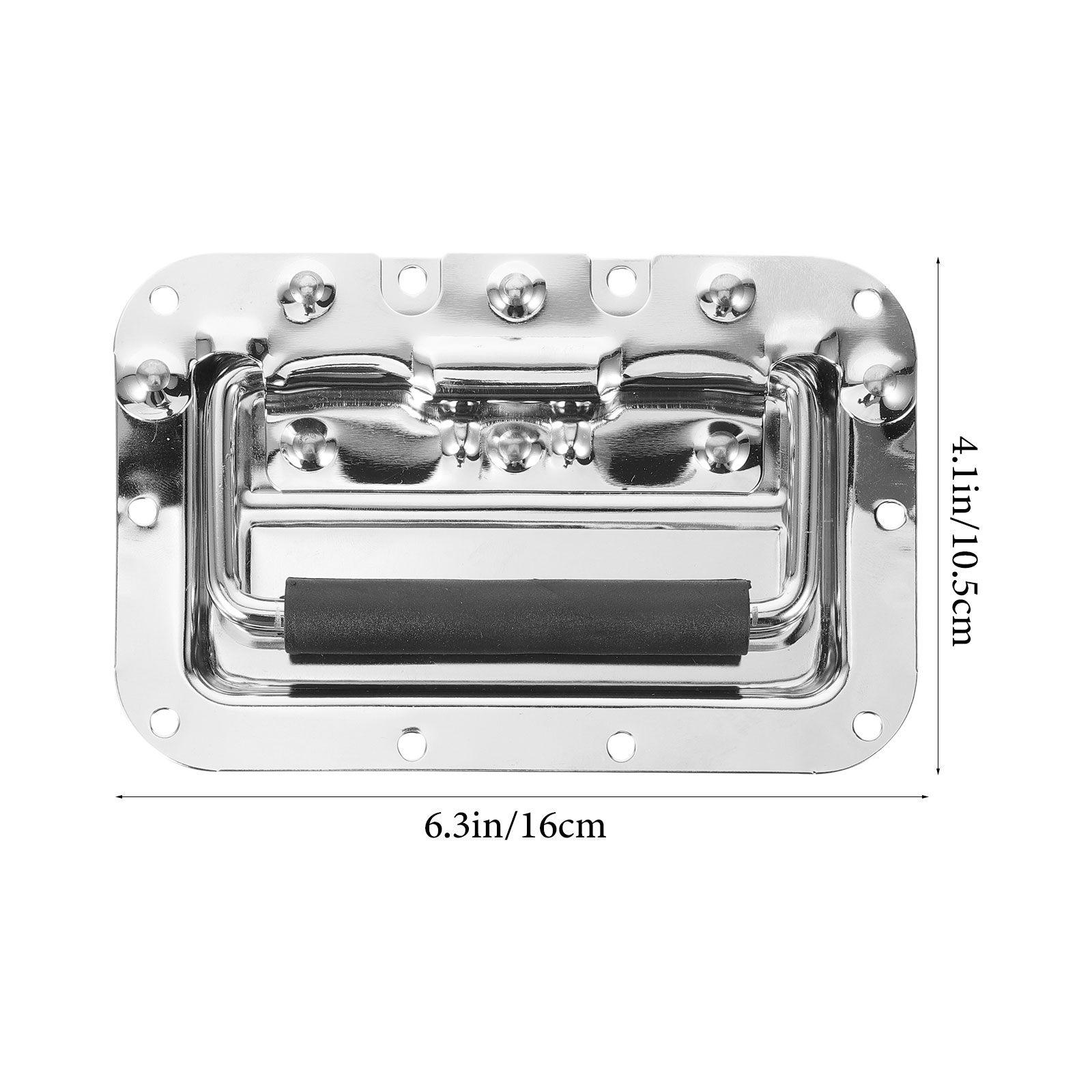 160Pcs Electroplated Hardware Handle Sturdy Alloy Material Fine Workmanship Tool Box Replacement Cabinet Pull Furniture Parts