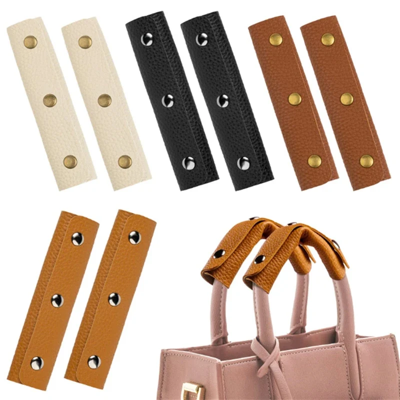 Soft กระเป๋าเดินทาง Grip ป้องกันกระเป๋าเดินทางกระเป๋า Handle Wrap หนัง Anti-จังหวะรถเข็นเด็กสายคล้องไหล่ Pad Grip กระเป๋าอุปกรณ์เสริม
