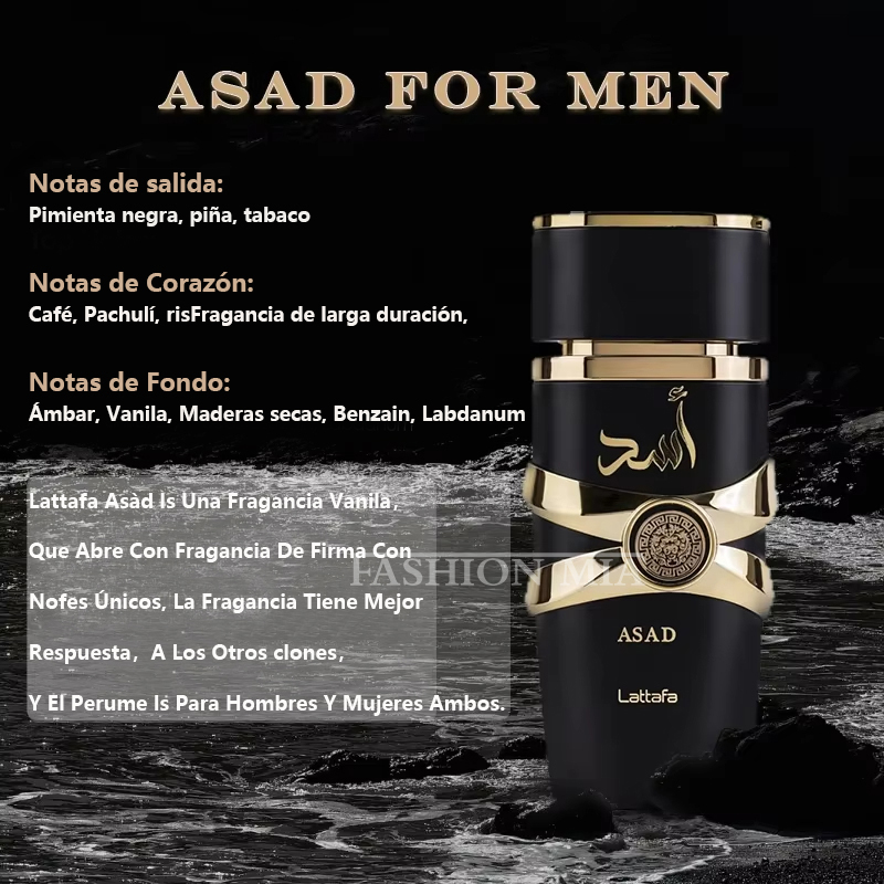 Perfume Original De 100ml/35ml para hombres, conjunto De regalo De fragancia De larga duración, caramelo Yara Moi Tous Asad para mujeres, Eau De Parfum Spay 3,4 Oz