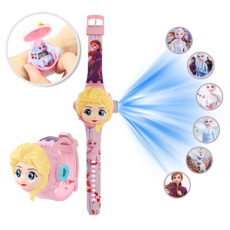 Relógio luminoso dos desenhos animados das crianças meninos colorido flash luz com música super herói crianças relógio de festa presente relógio de pulso