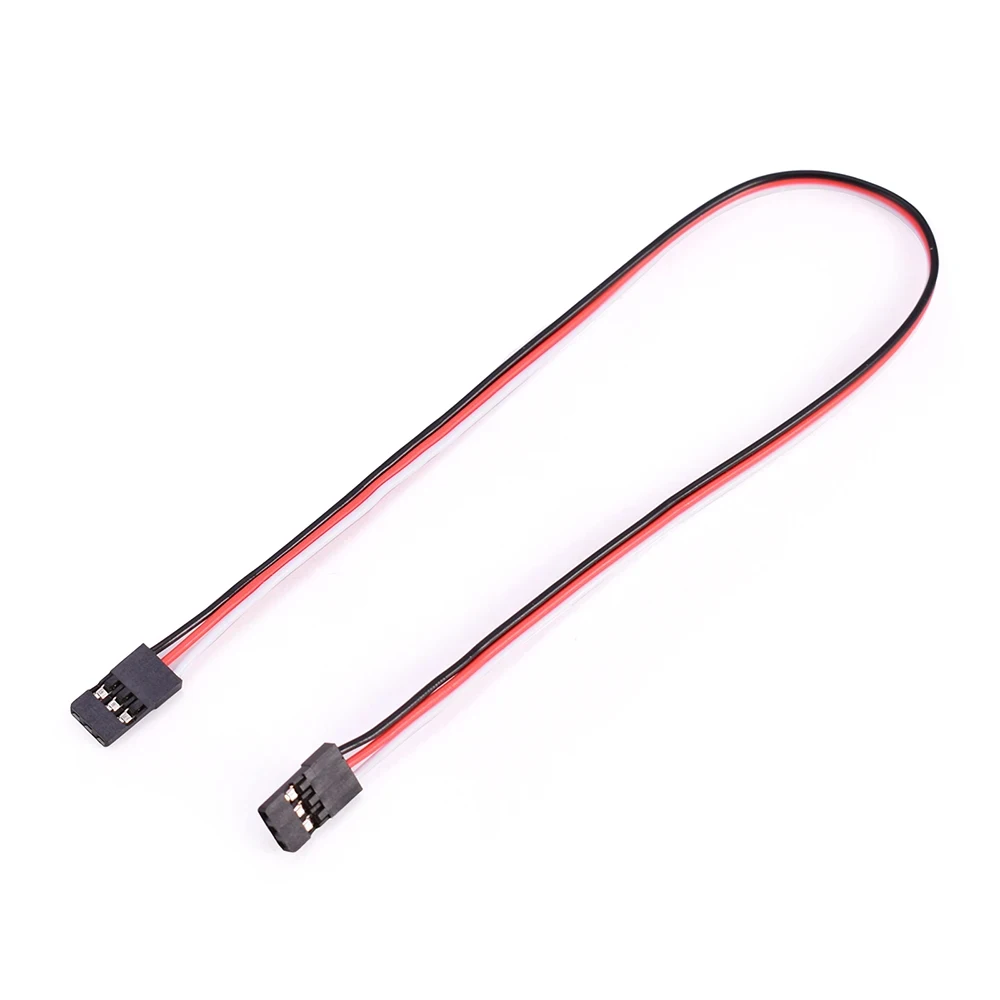8/10 pces 100mm 150mm 300mm linha de controle de vôo servo cabo de extensão macho para macho para jr plug servo extensão cabo de fio de chumbo