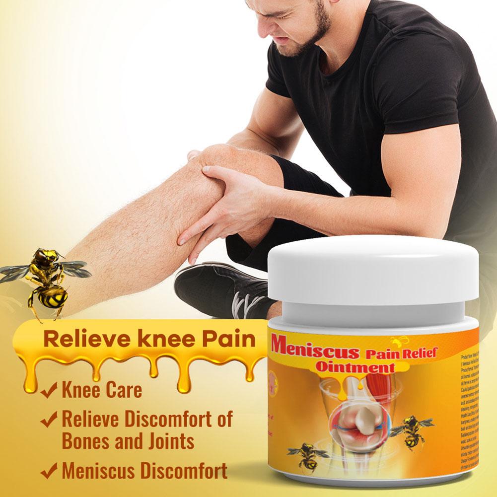 5PCS/lot Bee Knee Pain Relief Cream Meniscus Sprain Medical Plaster Arthritis Rheumatoid Joints Analgesic Ointment Support Care
