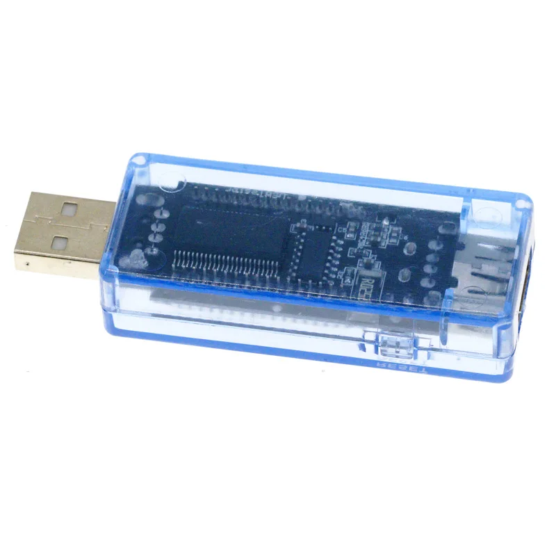 Probador de capacidad de voltaje de corriente USB, detección de voltaje de corriente, medidor de capacidad de cargador, Detector de energía móvil, prueba de batería