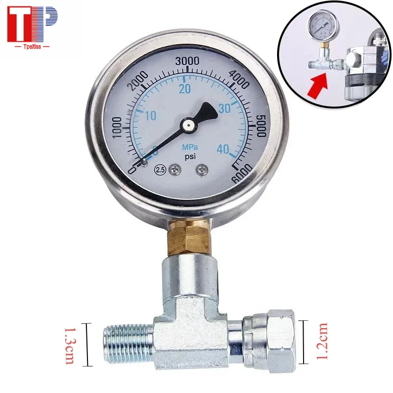 Tpaitlss  730397 Pressure Gauge Assembly Airless Acessorios for 730-397  Airless Paint Sprayer  540 640 440 Etc