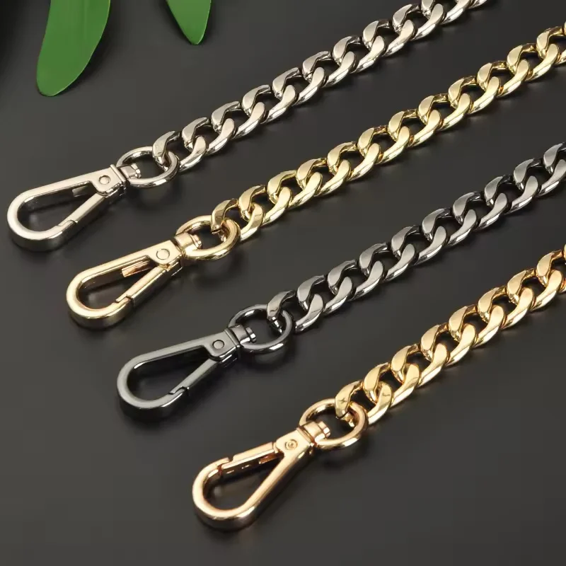 Accessori per catene in metallo Borsa da polso portatile a tracolla Tracolla a catena Accessori per bagagli di ricambio Decorazione versatile