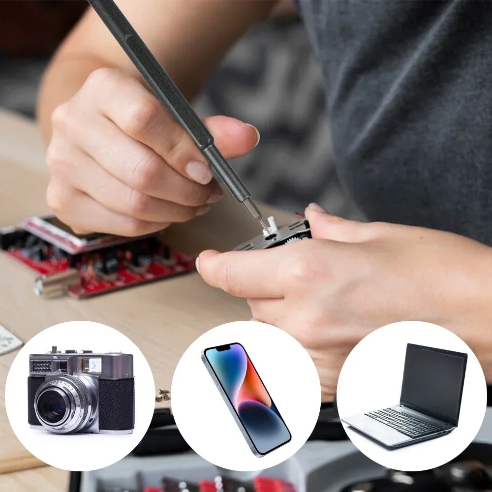 25/63 in 1 magnetisches Präzisions-Schraubendreher-Set, professionelle Reparaturwerkzeuge für Telefon, PC, Elektronik, Computer mit Torx-Sechskant-Bits