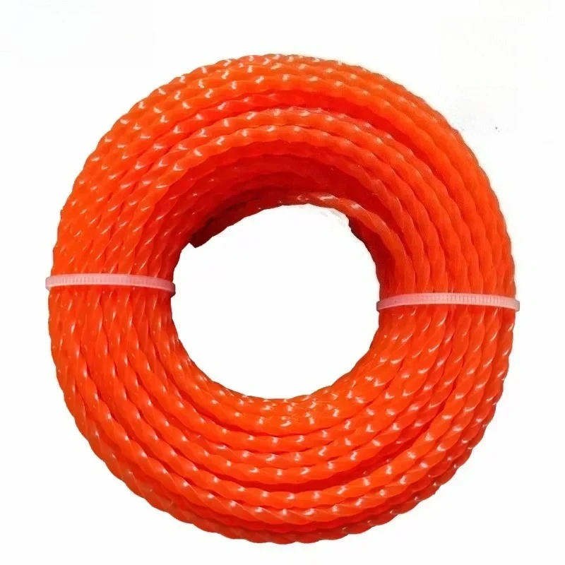 COSY 2.4mm/2.7mm/3mm/3.3mm/4mm Tagliaerba Linea Nylon Strimmer Linea Spiral Decespugliatore Corda Falciatrice Accessori Attrezzo Da Giardino