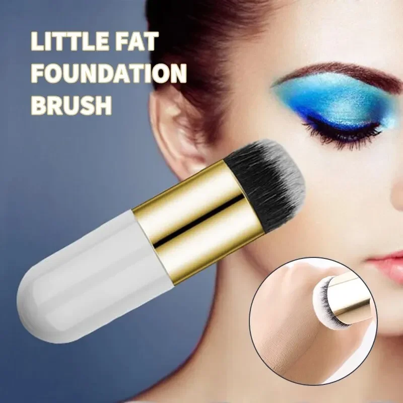 Grande e pequeno Fat Pier Fundação Make-Up Brush, Bb Cream, escova de cogumelo, sem pó, sem Mark Foundation Make-Up Brush