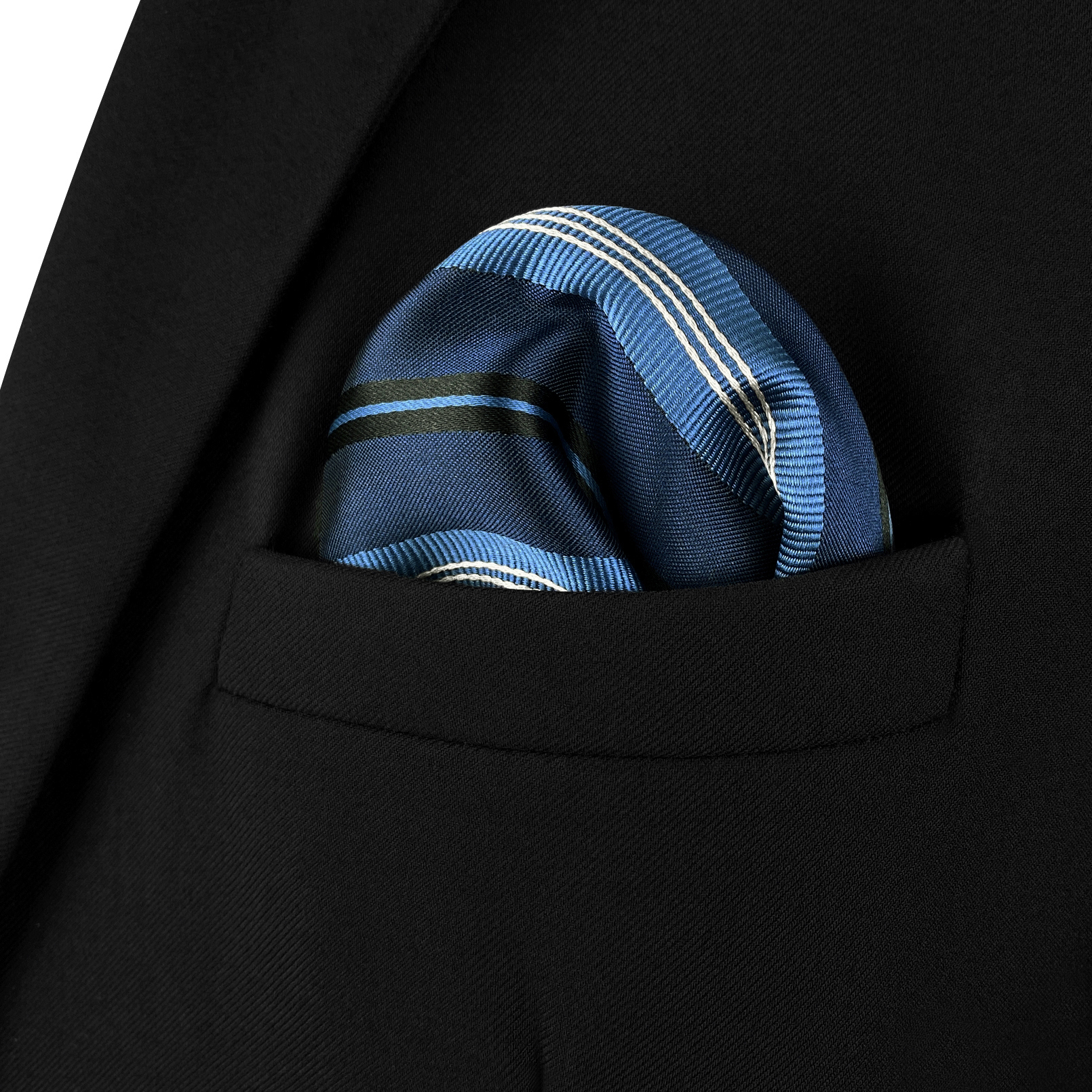 Hot Products Pocket Square Striped Mens Handkerchief Classic Wedding Accessory  Business