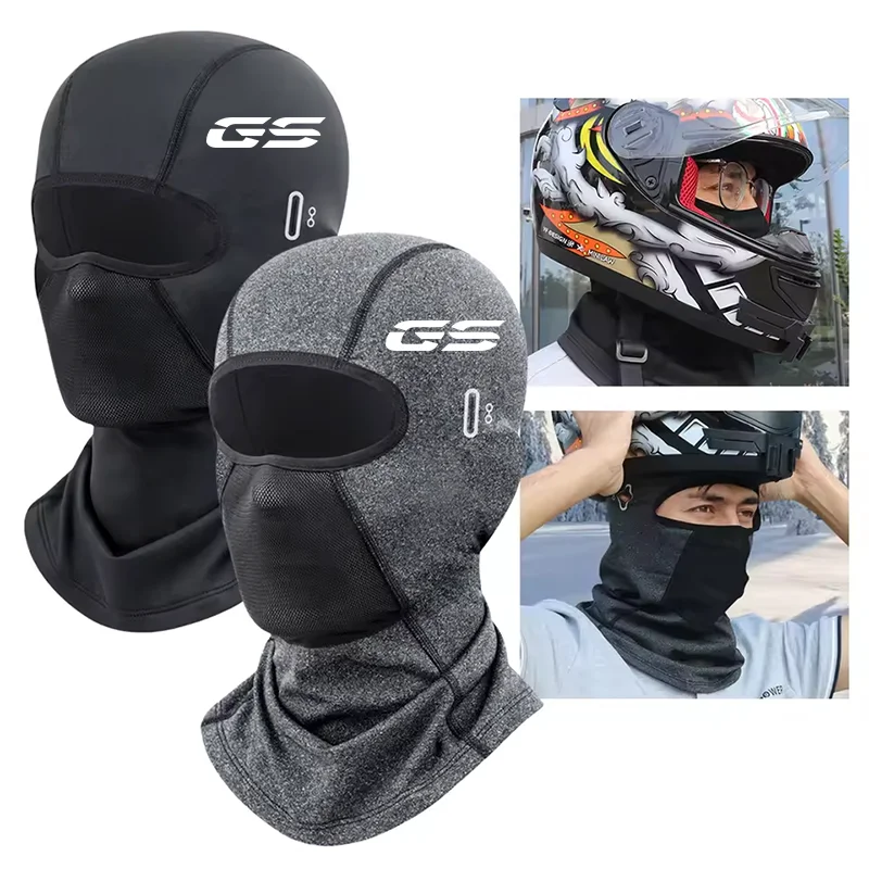 For BMW R1200GS R1250GS R 1200GS R1250 GS R 1250 LC ADV Cycling Cap Summer Cooling Motorcycle Balaclava Hats Sun UV Protection