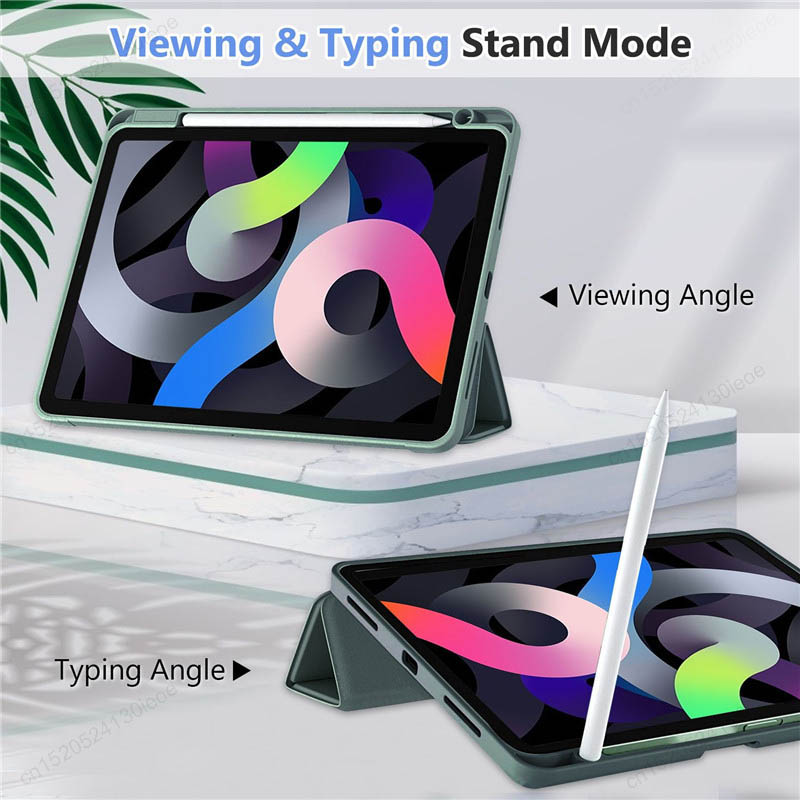 สําหรับiPad Air 5 2022 Air 4 กรณี 10th 10.9 นิ้วiPad Pro 11 2024 2021 2020 ชาร์จดินสอผู้ถือแม่เหล็กFunda coque Capa