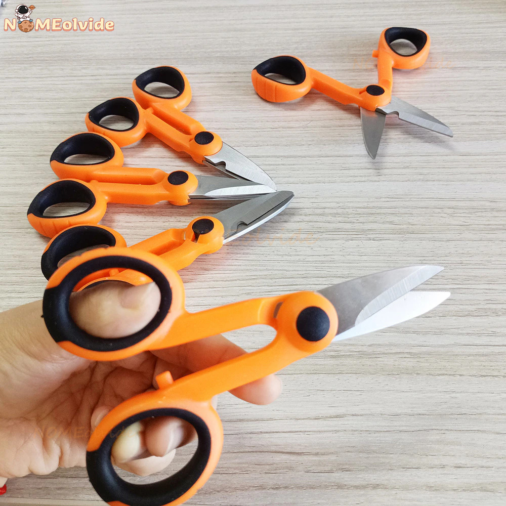 Kevlar Scissors Shears Comfortable Fiber Pigtail Jumper Cutting Optic Tool for Optical Fiber cutting Tool  High quality
