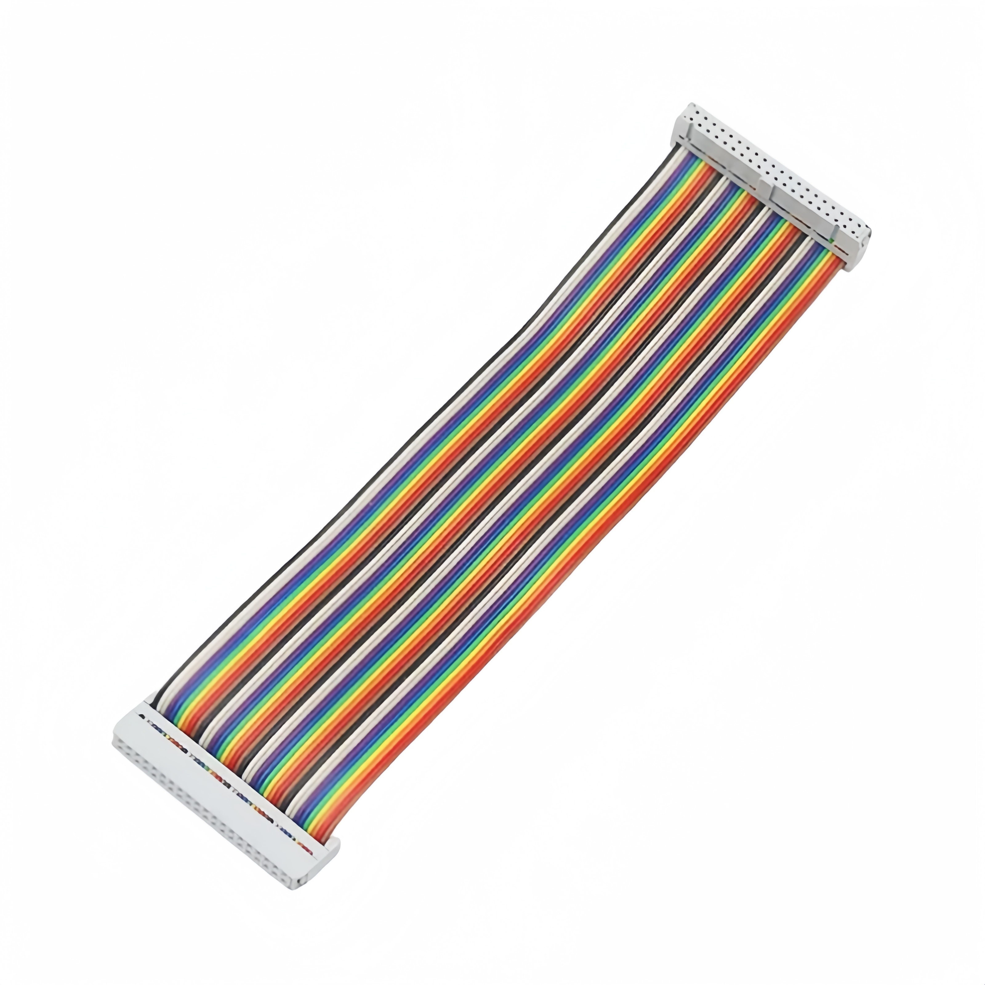 40ピン GPIO アダプタケーブル 20/30/40CM オス - メス GPIO ケーブル 2x20 ピンメス - メスレインボーケーブル Raspberry Pi 4 3B 3B+用