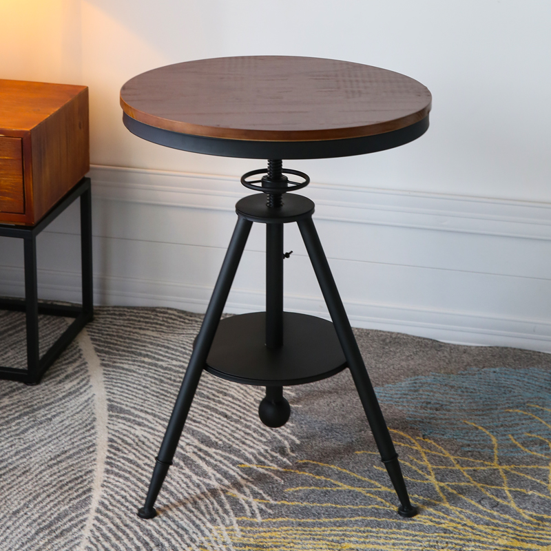 コーヒーテーブル,モダンな家具,木製の円,ティーテーブル,白,コーヒー,ダイニングルームとリビングルームのデザイナー