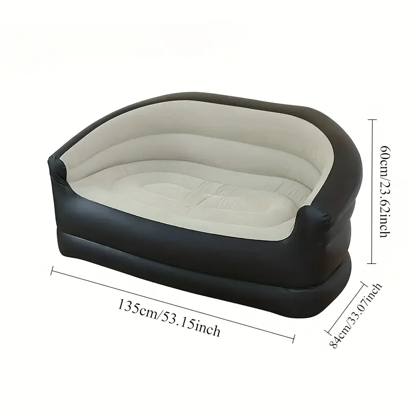 เตียงเป่าลมแบบพกพากลางแจ้ง, โซฟาคู่นั่งเล่น, ผู้เอนกายเป่าลมแบบพับได้, โซฟาเป่าลมกลางแจ้ง Flocking