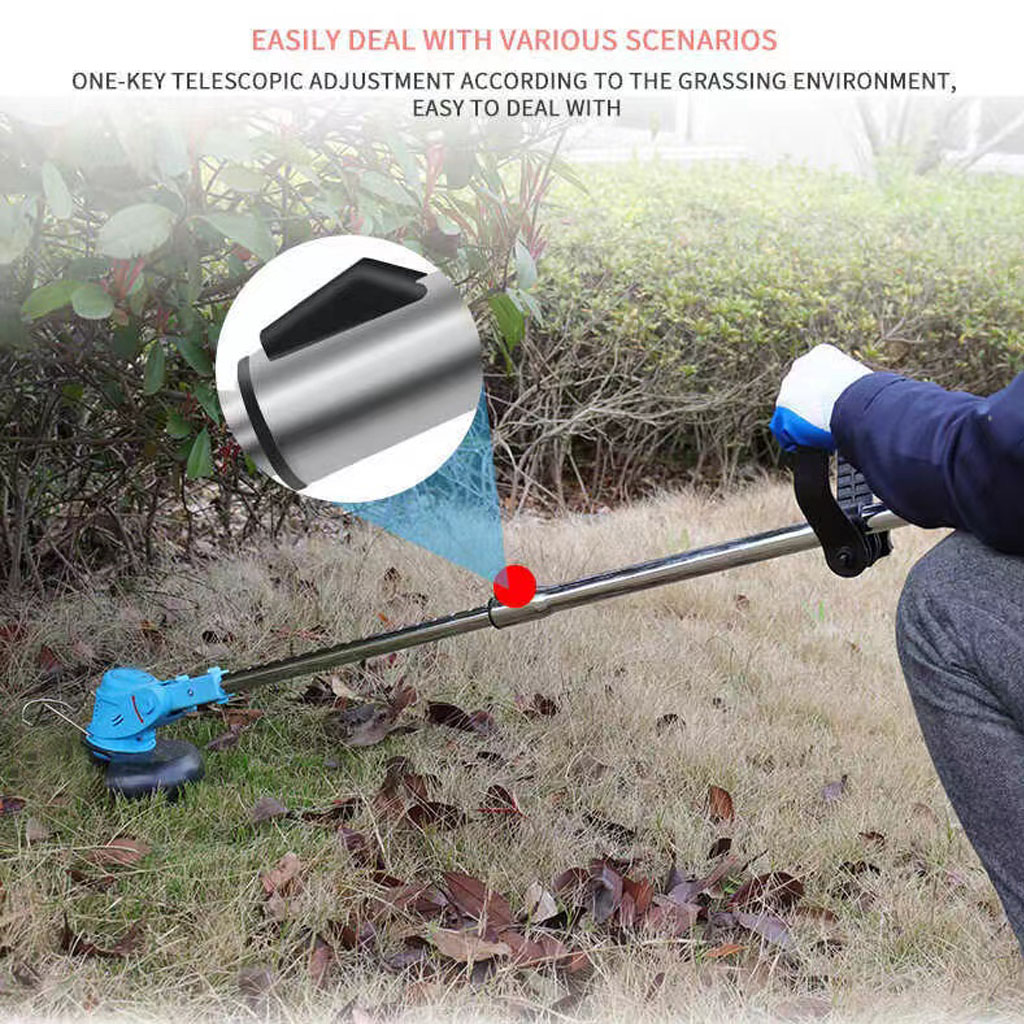 2 pezzi batterie tagliaerba da giardino elettrico a batteria con lame tagliaerba a corda senza fili tagliaerba sostituire per Makita 18v