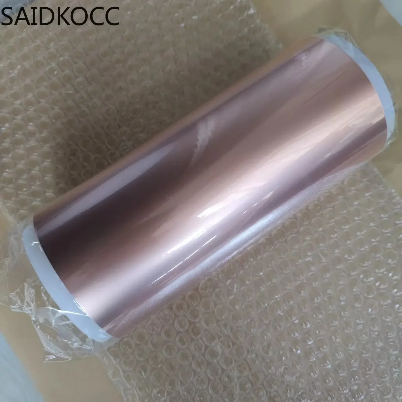 SAIDKOCC 5m 4.5um 6um 8 um Double Sided Smooth Surface Cu Copper Foil for Li-ion Battery Anode Substrate Material