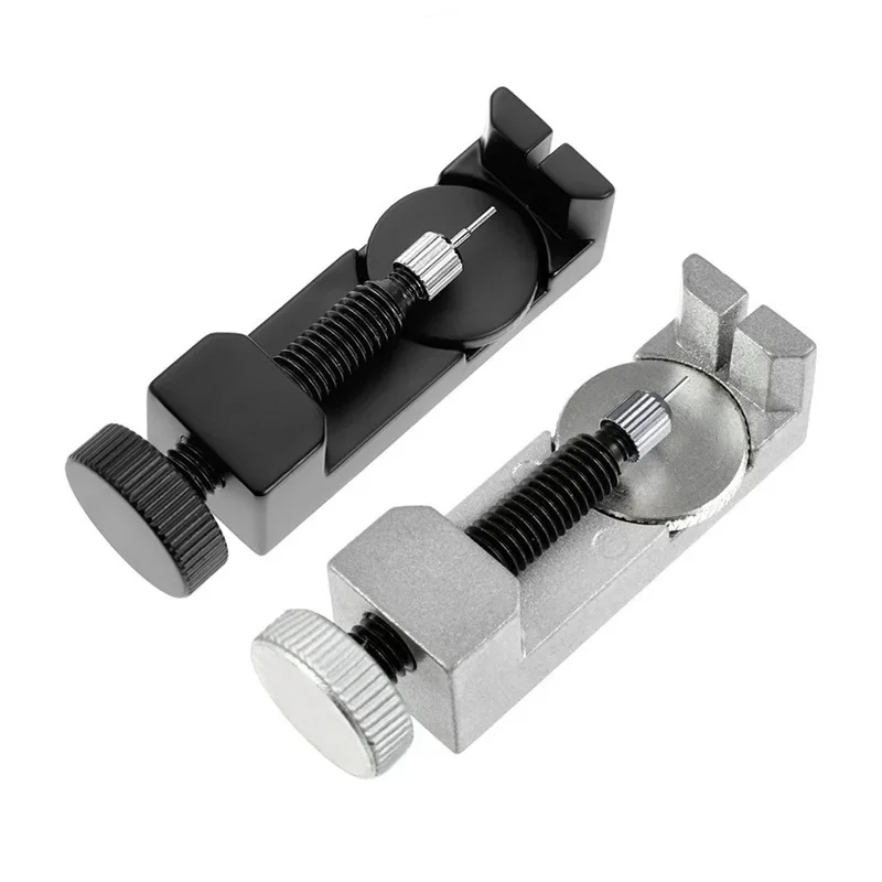 Kit di strumenti di riparazione per la rimozione dei perni di collegamento del cinturino dell'orologio per orologiai con confezione da 3 set di barre a molla per la rimozione della sostituzione dei perni extra