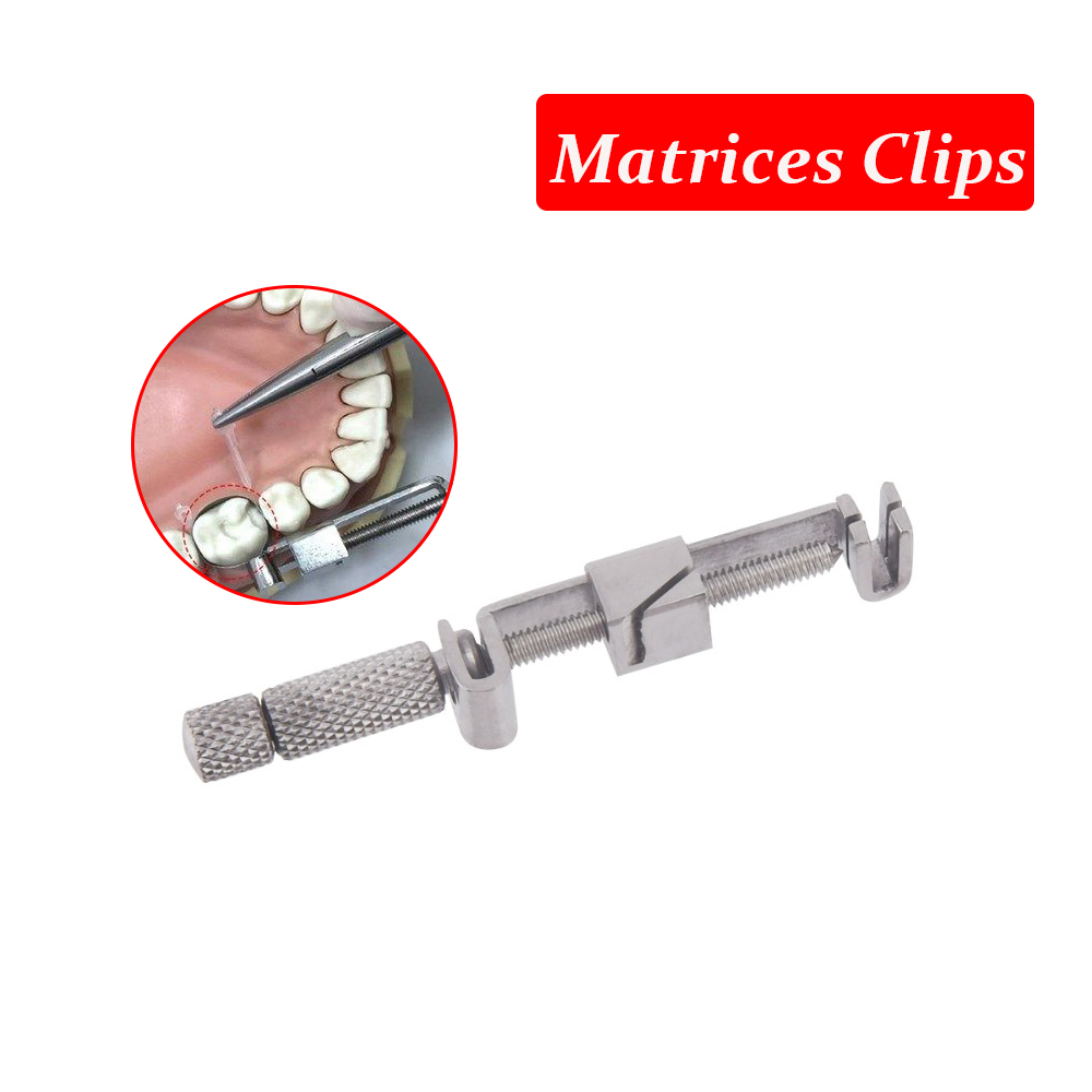 Retenedor de matriz Dental Tofflemi, Clip de moldeo de película de soporte, Clip de matriz Universal para dentista