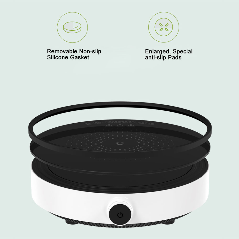 XIAOMI MIJIA Induction Cooker Youth Edition,Control Knob With LED Light,2100W 9-level Adjustment,220V Electric Induction Cookers