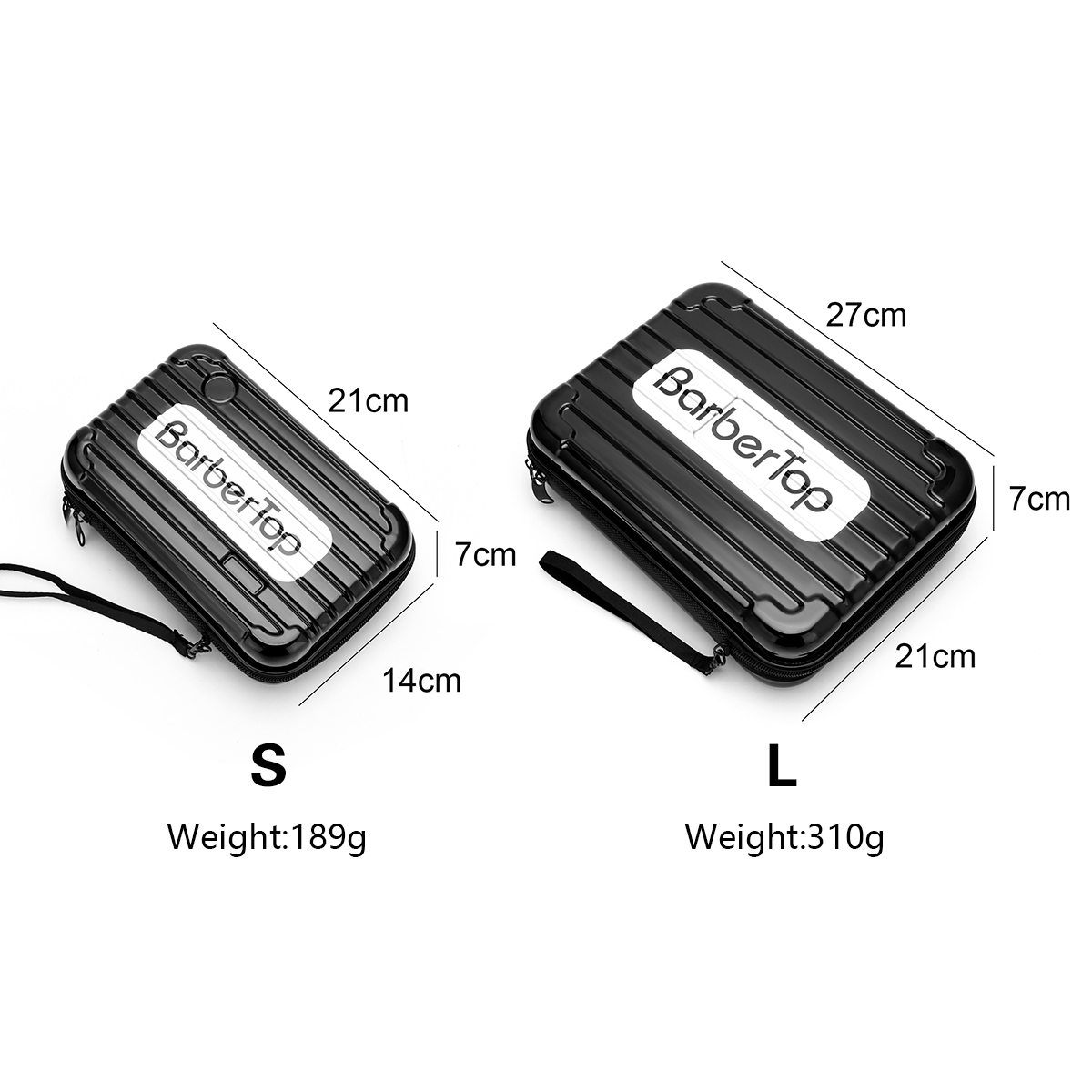 Speciality Barber Box Shockproof Hair Scissors Case Bag Barber Resistance Trimmer Suitcase Waterproof High-capacity Styling Tool