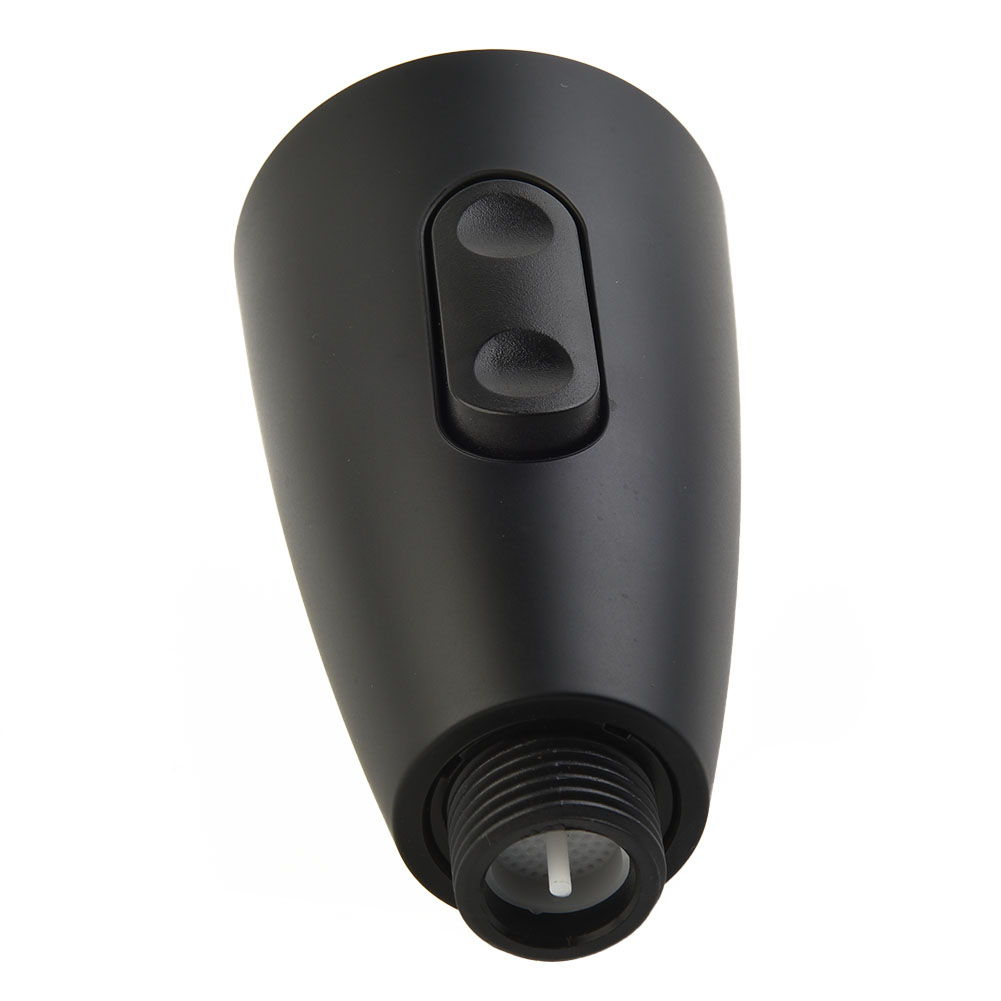 Universal Kitchen Pull Out Spray Head Replacement Sink Faucet Basin Mixer Tap ABS Brushed Black Kitchen Bathroom Accessories