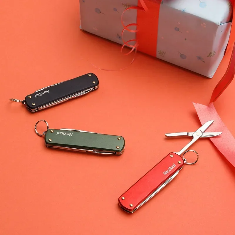 EDC Mini Messer Multitool Klapp Schere Schraubendreher Taschenmesser Tragbare Outdoor Cutter Mehrzweck Reparatur Werkzeuge