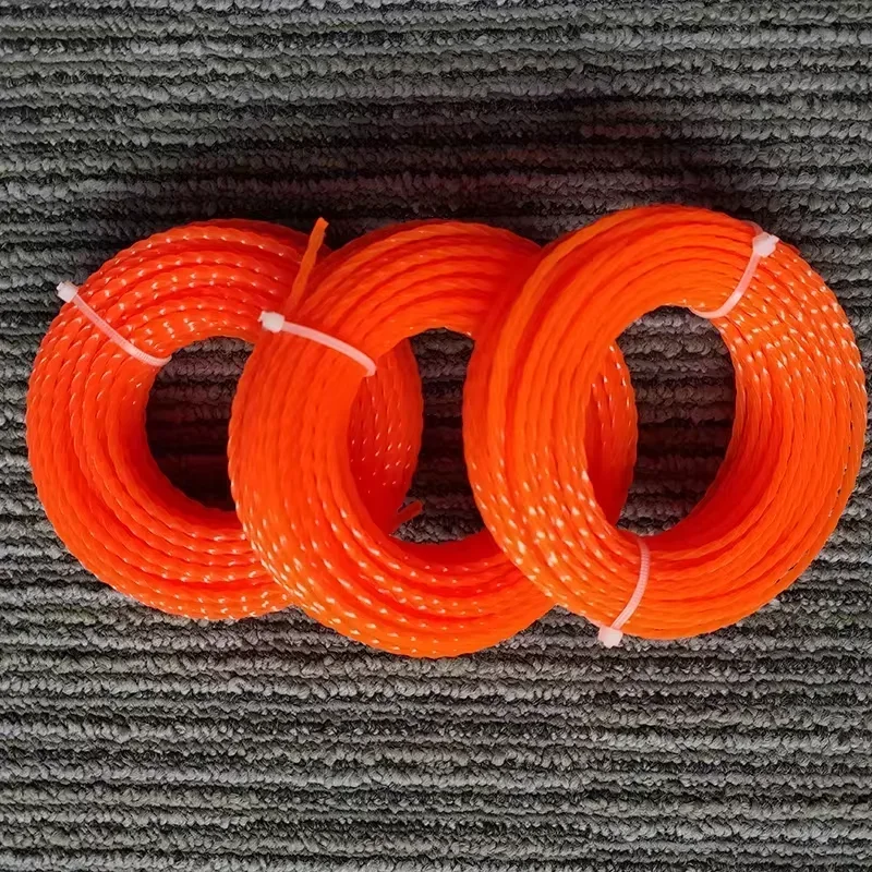 COSY 2.4 มม./2.7 มม./3 มม./3.3 มม./4 มม.Trimmer Line ไนลอน Strimmer Line เกลียวเครื่องตัดแปรงเชือกเครื่องตัดหญ้าอุปกรณ์เสริมสวนเครื่องมือ