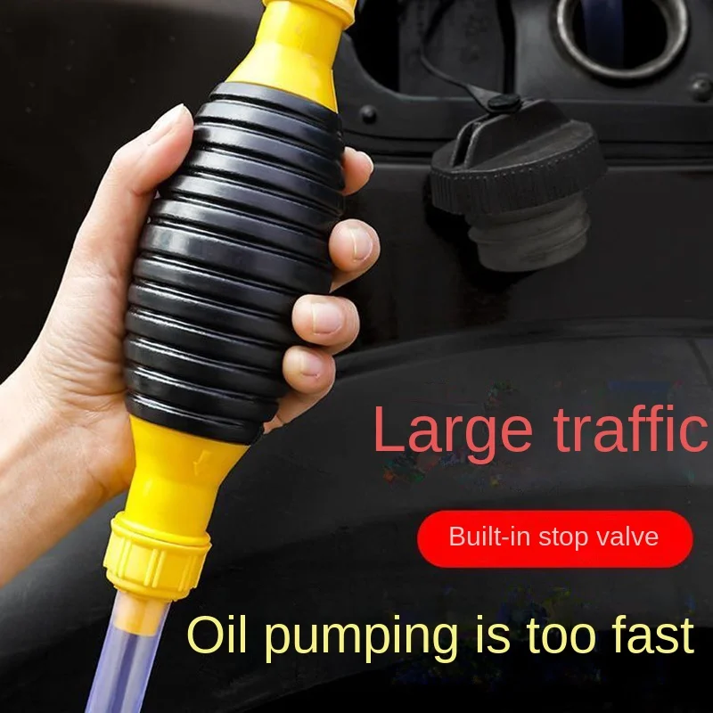Handkraftstoffpumpe Auto Kraftstofftank Sauger Öltransfer Kraftstoffpumpe Benzin Diesel Flüssigkeit Manuelle Pumpe Kraftstoffsparer für Benzin Benzin