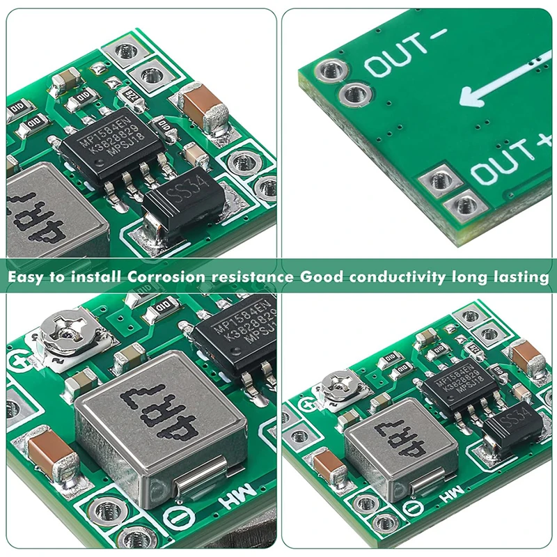 1-10pcs MP1584EN Adjustable 3A DC-DC Converter Step Down Voltage Regulator Module Replace LM2596s MP1584 DC DC Buck Board