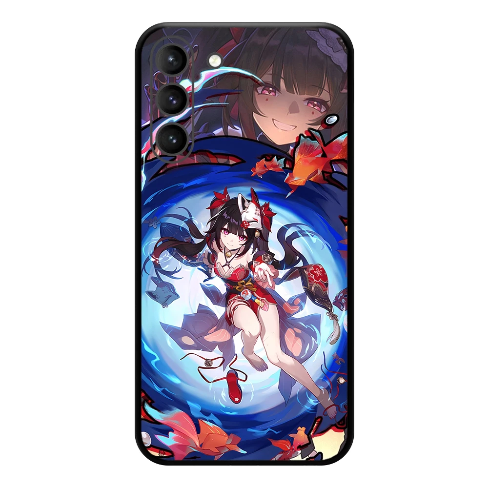 Honkai: Star Rail Sparkle Character 5 Stars Phone Case for SAMSUNG Galaxy S24 S23 Ultra S22+ S21 FE S20 A54 Note20Plus