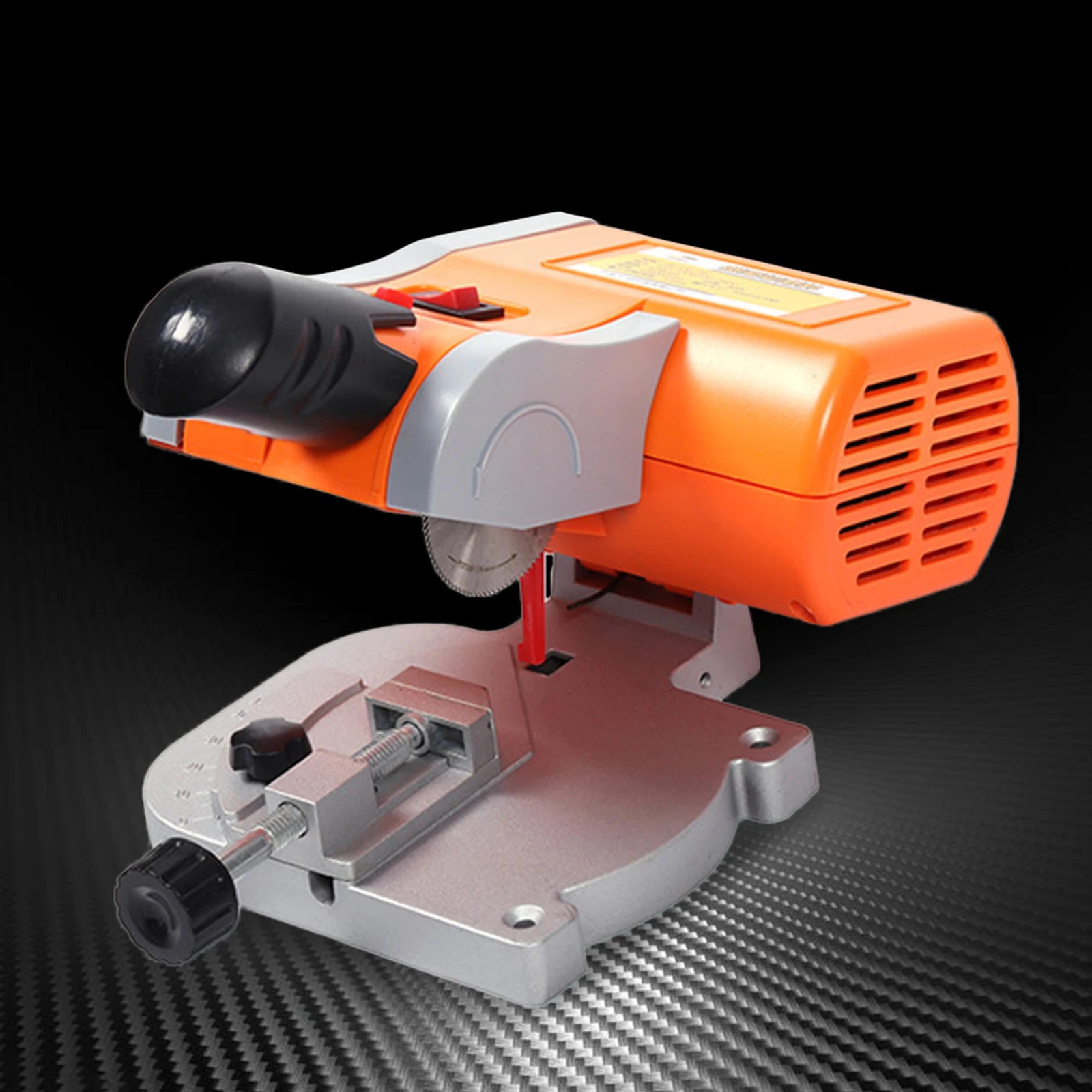 Macchina da taglio 7800r/Min Mini troncatrice per mitra 90W Tavolo in miniatura Utensile da taglio da 45 gradi
