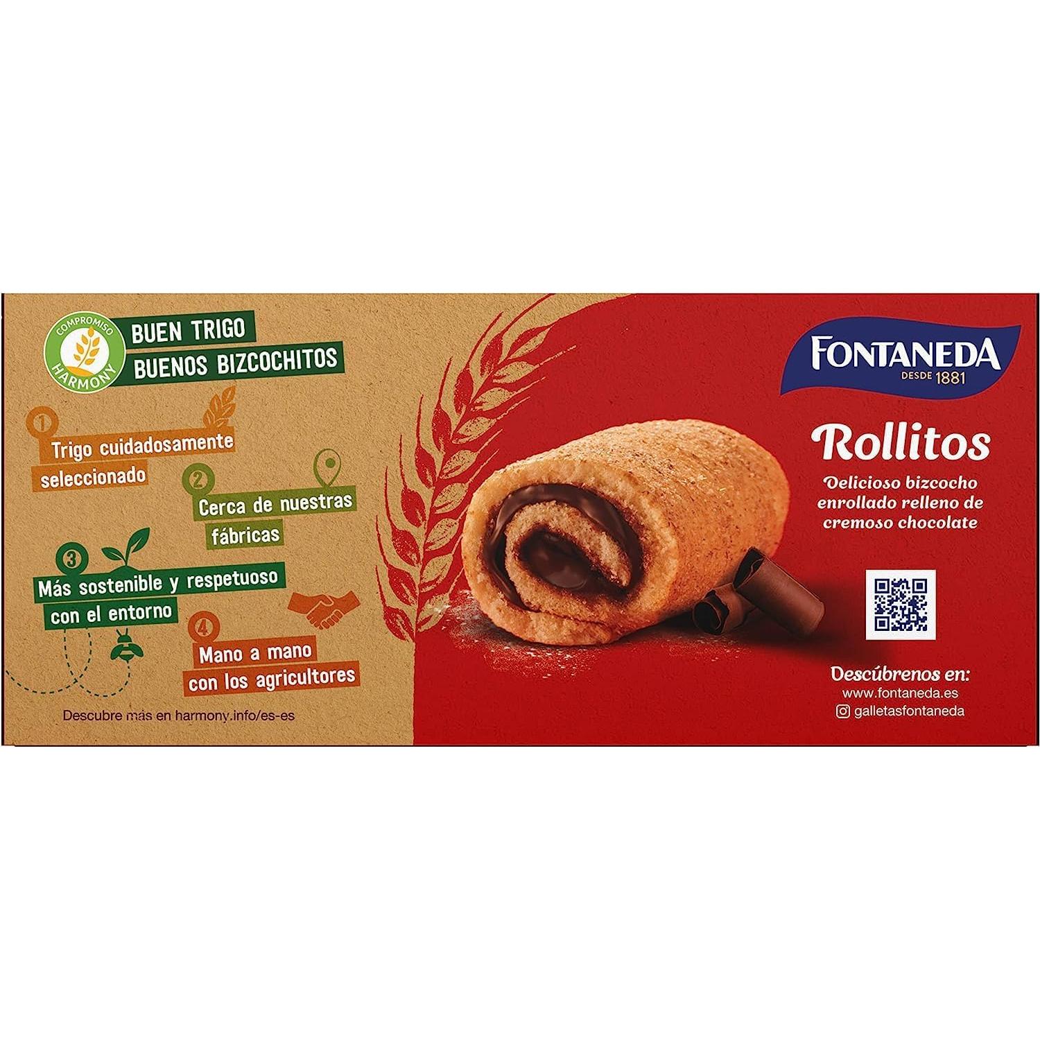 Rolos de Chocolate Cafflo, 5 Embalagens de 150g, 5 Unidades