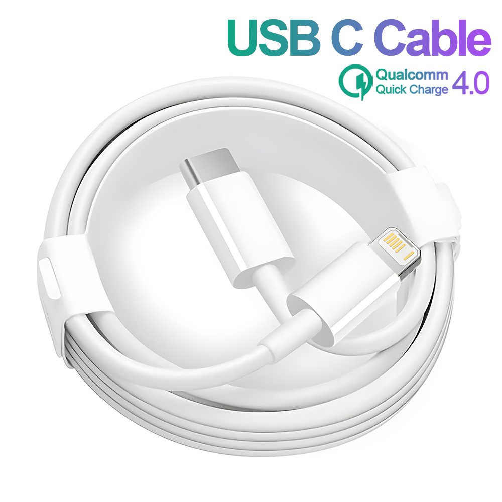 Cabo usb c de 35w, carga rápida para apple iphone 14 13 12 11 15 16 pro max plus ipad air pd, cabos de carregador rápido, linha de dados usb tipo c