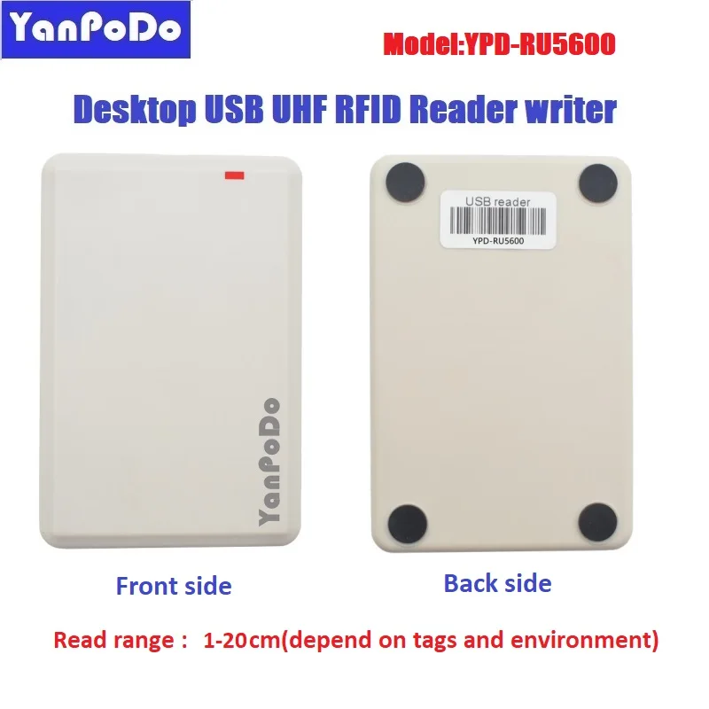 Yanpodo usb rfid uhf считыватель и записывающее устройство 865 МГц ~ 868 МГц с полным английским программным обеспечением SDK демо руководство пользователя исходный код
